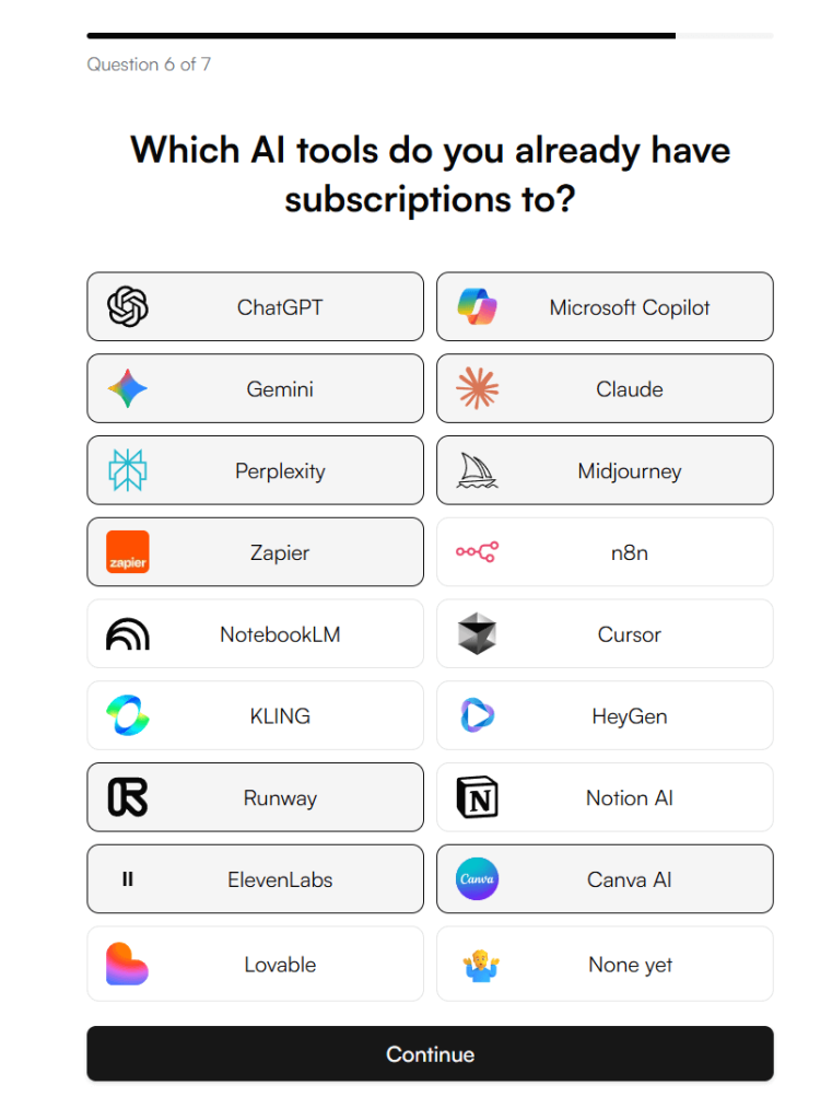 4 - Set up Rundown AI - Answer all the questions about AI